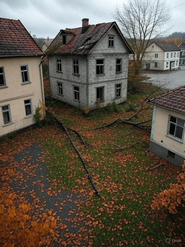Abandoned houses