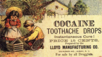 Cocaine toothache drops