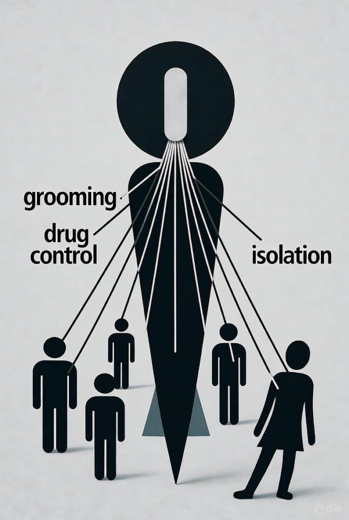 grooming drug control isolation